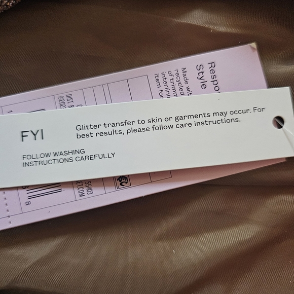 NWT Wild Fable Sparkly Gold New Years Eve Holiday Party Blazer Pants & Purse Set - Picture 5 of 15